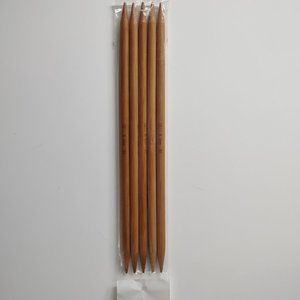 Size 11/8mm 10 inch double pointed bamboo knitting needles DP